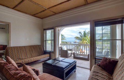 Placencia Resort | Large Family Villa w/WiFi, Balcony, & Amazing Beach Views