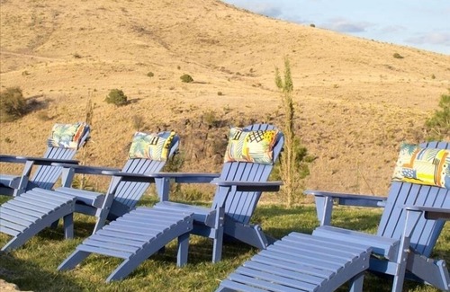 Fort Davis Cottage | Large guesthouse withpool/spa, 360 degrees mountain views, horses welcome
