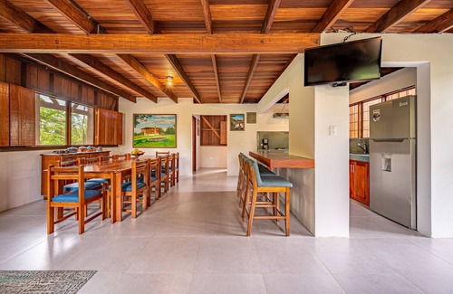 Rio Cuarto de Grecia House | Large Home Set Into Lush Landscape with Private Pool & Gorgeous Deck Area