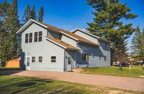 Backus House | Large Lakefront Home w/Private Launch & Dock