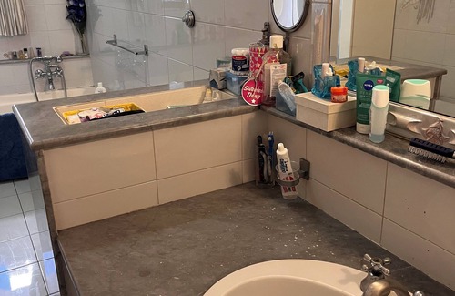 Rione Sanita House | Large room with private bathroom in apartment shared with host