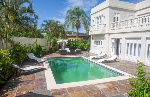 Gros Islet Villa | Large, villa with multiple pools and a 5 minute walk to the beach
