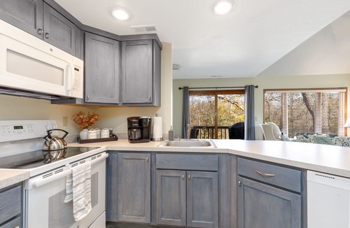 The Galena Territory House | Last Fall Colors Cozy King Bed Fireplace Pool Access Near Spa