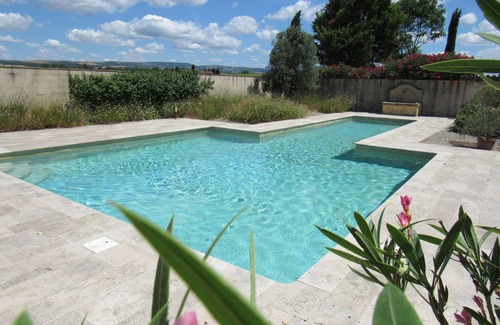 Castelnaudary House | Lauragais farmhouse in the countryside, view of the Pyrenees