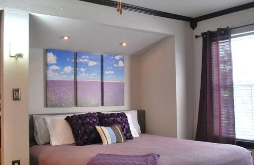 Norman Apartment | Lavender Suite at Whispering Pines Inn