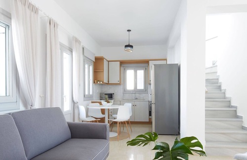 Monolithos Villa | Lavish Santorini Villa | Aegean Serenity Villa | 3 Bedrooms | Private Heated Pool | Lovely Furnished Terrace | Shaded Outdoor Dining Area | Prime Location | Monolithos