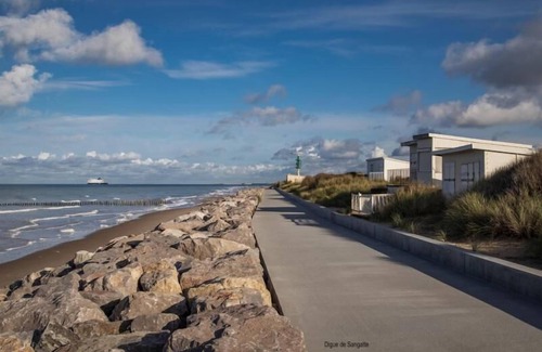 Bleriot-Plage House | Le Côtier, charmante maisonnette en bord de plage