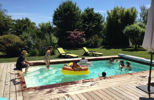 Saint-Pierre-de-Plesguen House | LE CABANON BRETON - Ecogîte with SWIMMING POOL near SAINT-MALO, MONT-ST-MICHEL