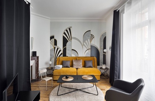 Dinan - Saint-Malo Apartment | Le Contour Saint-Aubin - Inspiration Art Déco en cœur de Ville