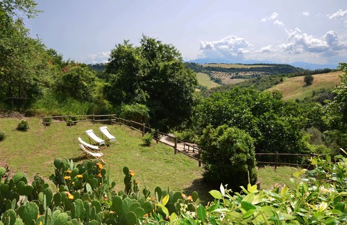 Corbara Villa | Le Coste (Orvieto) suggestive panorama, garden, swimming pool on the farm