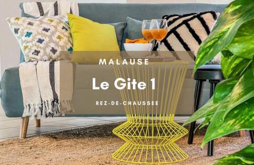 Malause Apartment | Le Gite 1 - Appartement T2 de 53m2, idéal pro ou couples, coeur de ville et proche GOLFECH