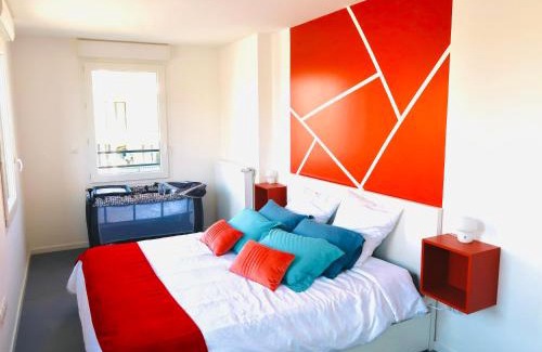 Bussy-Saint-Georges Apartment | Le Lion d'or - Parking - Netflix - Wifi - Nerf