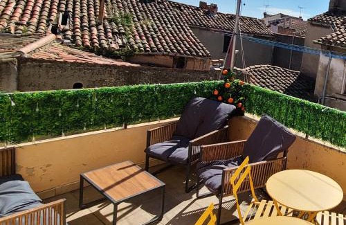 Centre Historique Apartment | Le Marceau Terrasse Sur Le Toit