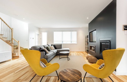 Magog Condo | Le Memph: 3-bedroom condo-chalet with shared SPA Lake Memphremagog