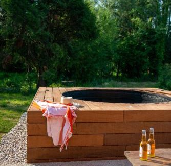 Ponts-et-Marais Cabin | Le Nichoir du Marais - écolodge