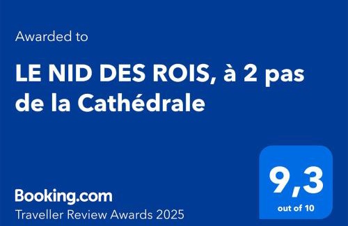 Reims City Centre Apartment | LE NID DES ROIS, à 2 pas de la Cathédrale