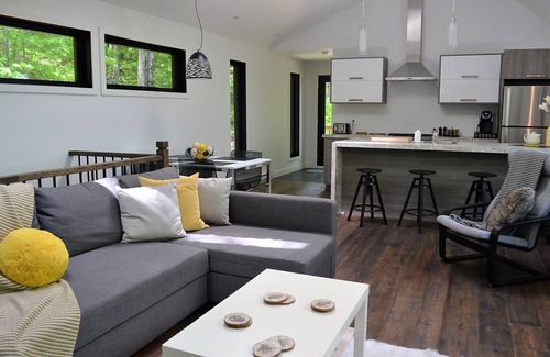 Sainte-Emelie-de-L'Energie Ski Chalet | Le Pik-Bois - In the middle of nature with Spa