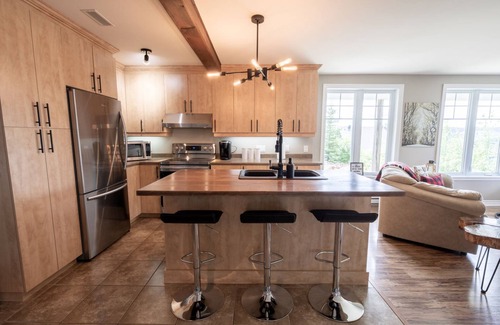 Saint Come Condo | Le P'tit bonheur with spa