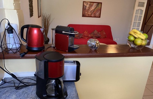 L'Houezel Apartment | Le Pélican Rouge : Pleasant T2, with SPA, ideal for your vacations in Guadeloupe