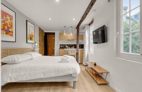 Saint-Etienne Apartment | Le Studio des Antiquaires - Studio climatisé à Toulouse