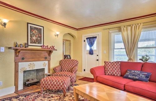 Deadwood House | Lead Home with Free WiFi about 5 Mi to Terry Peak!