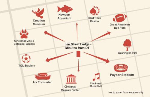 Covington House | Lee Street Lodge - Minutes from DT