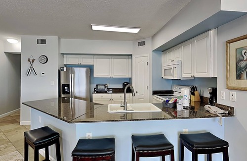 Gulf Shores Condo | Legacy #201 | Spacious, Clean, Bright Corner-Unit Beachfront Condo, Pool Access!