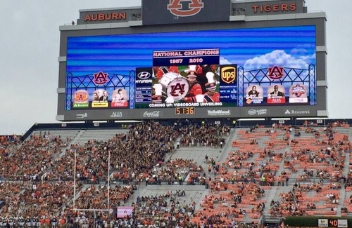 Auburn Condo | Legends of Magnolia III, Views of Jordan Hare from your balcony