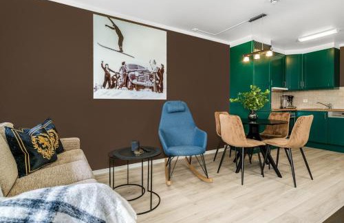 Beitostolen Apartment | Leilighet Beitostølen sentrum, terrasse og innendørs parkering