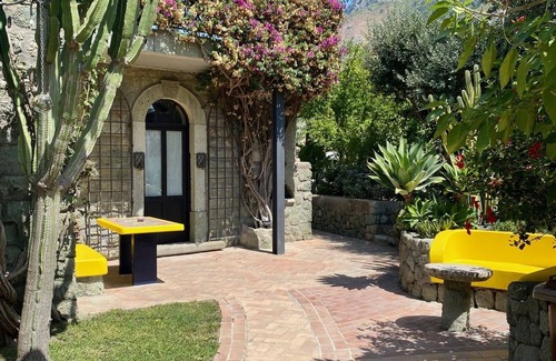 Panza Apartment | "Lemon cottage" with patio with garden, swimming pool and spa hot tub