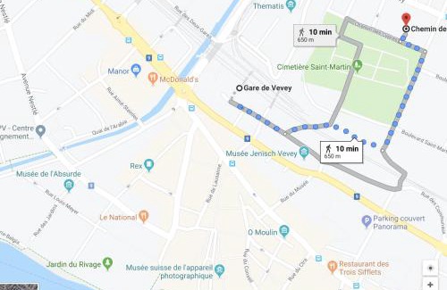 Vevey Apartment | Les Cyprès