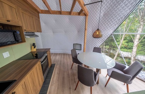 Montmagny Regional County Municipality Ski Chalet | Les Domes de la Riviere Alick Riviere et SPA