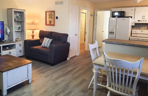 Sneads Ferry House | Lil Orphan Annie - Ocean View – 1-Min Walk to Beach – Large Deck & Dog Friendly!
