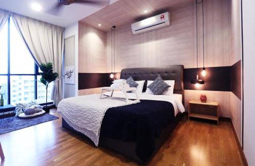 Kampung Kerinchi Apartment | Lily and Loft - KL Gateway Bangsar LRT, WIFI, Netflix