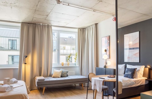 Stadtmitte Apartment | limehome Düsseldorf | Suite