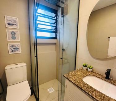 Ingleses Centro Apartment | Lindíssimo apto a 70M DO MAR dos ingleses em Floripa