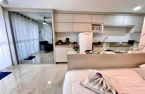 Reboucas Apartment | Lindíssimo Studio central C/Wi-fi