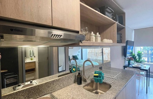 Downtown Santiago Apartment | Lindo Estudio con parking gratis