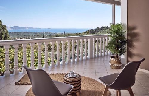 Lithakia Villa | Lithakia Balcony Villa - Private Pool, Large Groups & Sea View, by ZanteWize