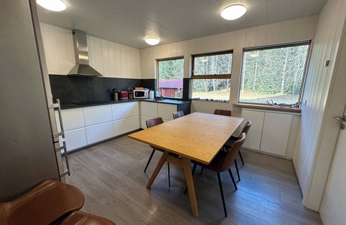 Hornafjörður Ski Chalet | Lodge Borgarbrekka in Lón, South East of Iceland.