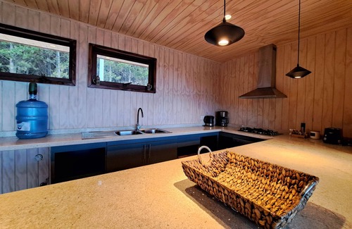 Cobquecura Cabin | Lodge Casa Pullay Para 6 Personas, Ideal dos Parejas y dos Amigos