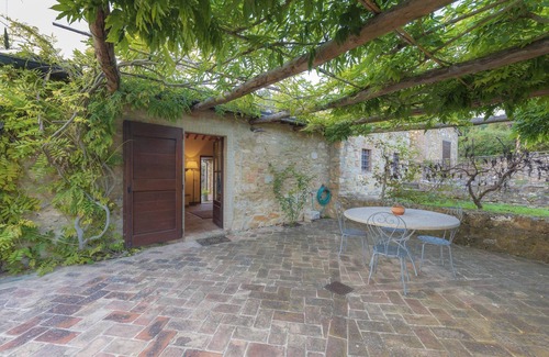 Simignano Apartment | Lodging in Casole Elsa,Siena,pool,Wi-Fi,terrace,barbecue,playground,sleep 6