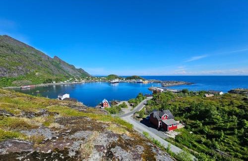 Sørvagen House | Lofoten Finnhavn Øvre - Panoramic view