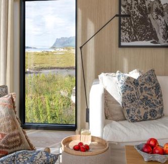 Vagan House | Lofoten Panorama Lodge - Jacuzzi & Sauna