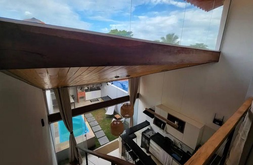 Itaipuacu House | Loft Aconchego, your comfortable space in Itaipuaçu, Maricá. 3 minutes from the beach.