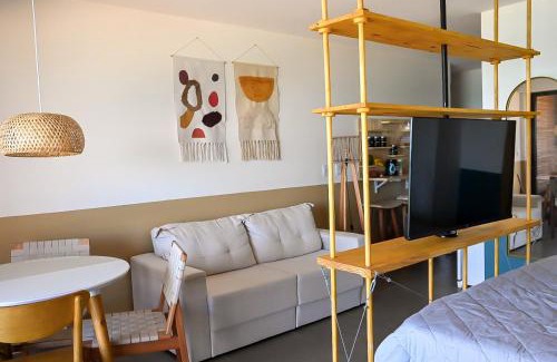 Cruz das Almas Apartment | Loft beira-mar com frente e vista para o mar