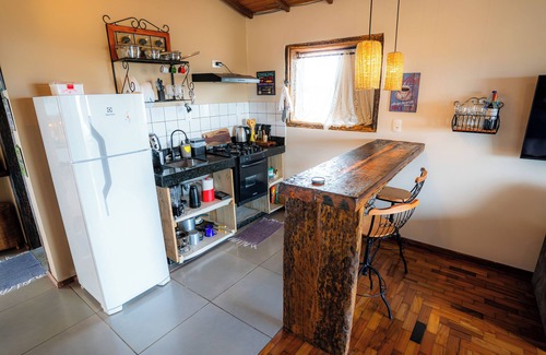 Lavras Novas Ski Chalet | Loft BEM-TE-VI com linda vista - Refúgio de Lavras