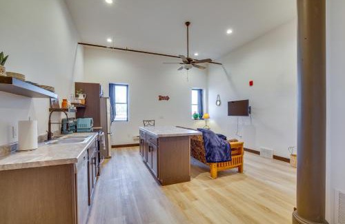 Cashton Apartment | Loft-Style Downtown Cashton Studio Dogs Welcome!