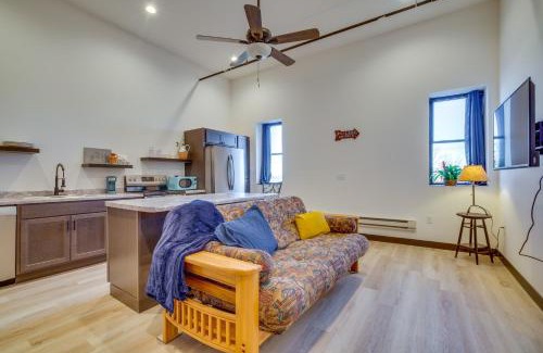 Cashton Apartment | Loft-Style Downtown Cashton Studio Dogs Welcome!