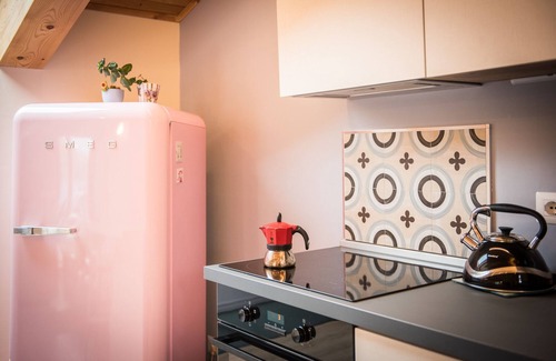 Bussoleno Apartment | Loft, sunny attic of 85 square meters. with terrace overlooking the mountains